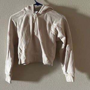 Athleta Cream Kids Hoodie